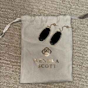 Kendra Scott Black Earrings